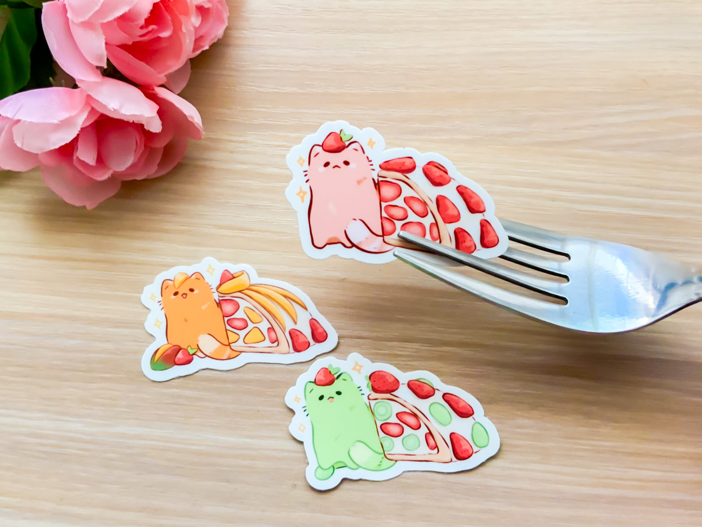 Sticker - Cake Cat Collection