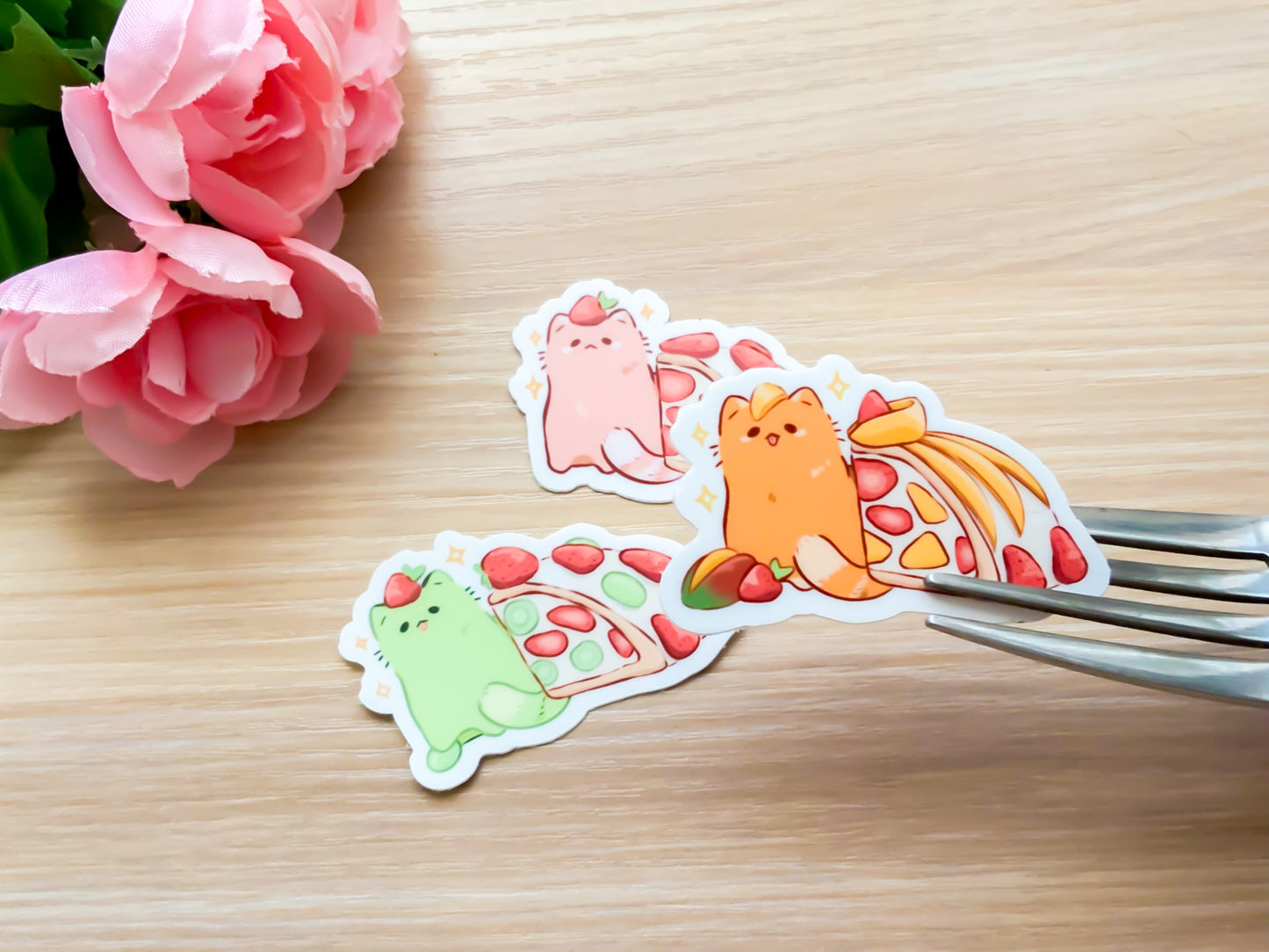 Sticker - Cake Cat Collection