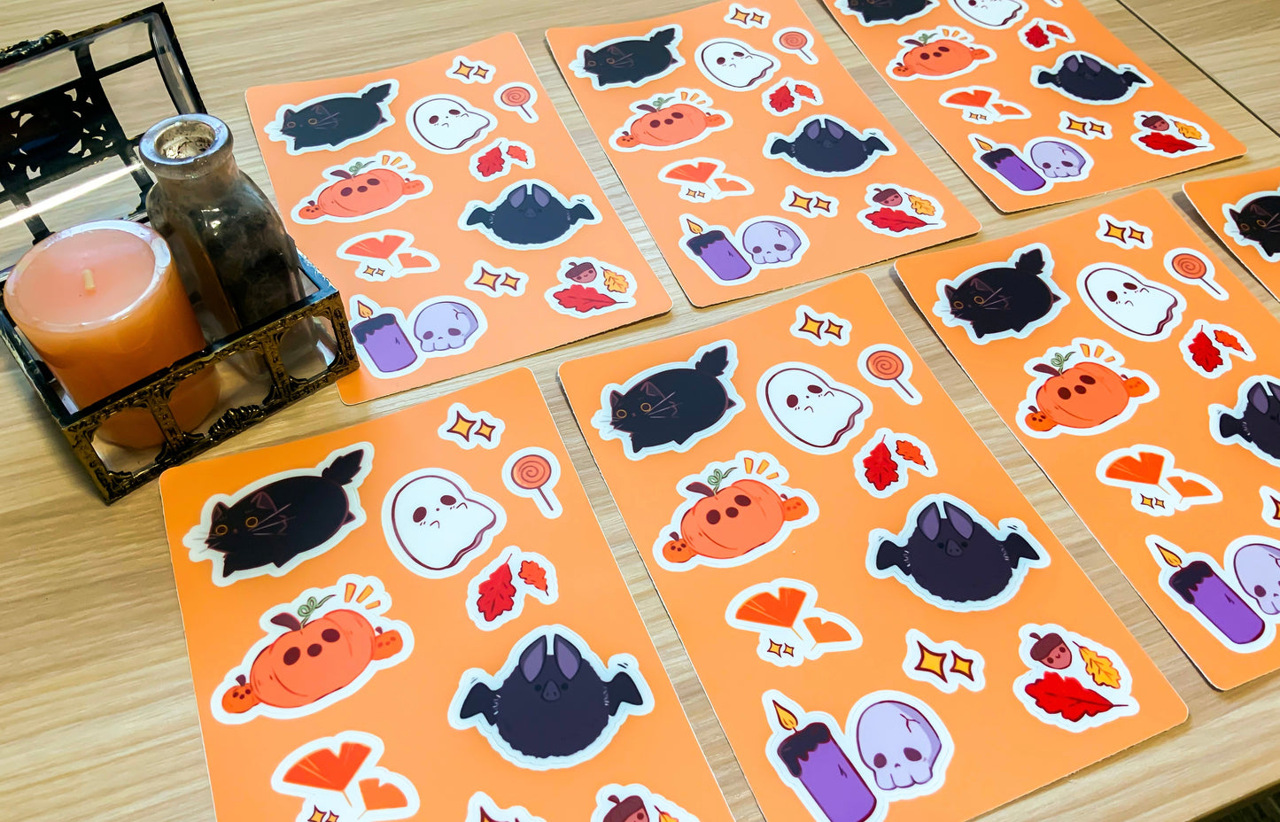 Sticker Sheet - Chibi Halloween