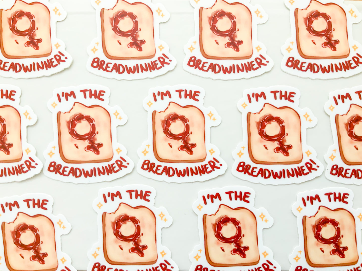 Sticker- Breadwinner Woman Sticker